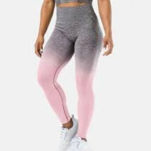 GymShark Adapt Seamless Gray Pink Ombré - Picture 3 of 15
